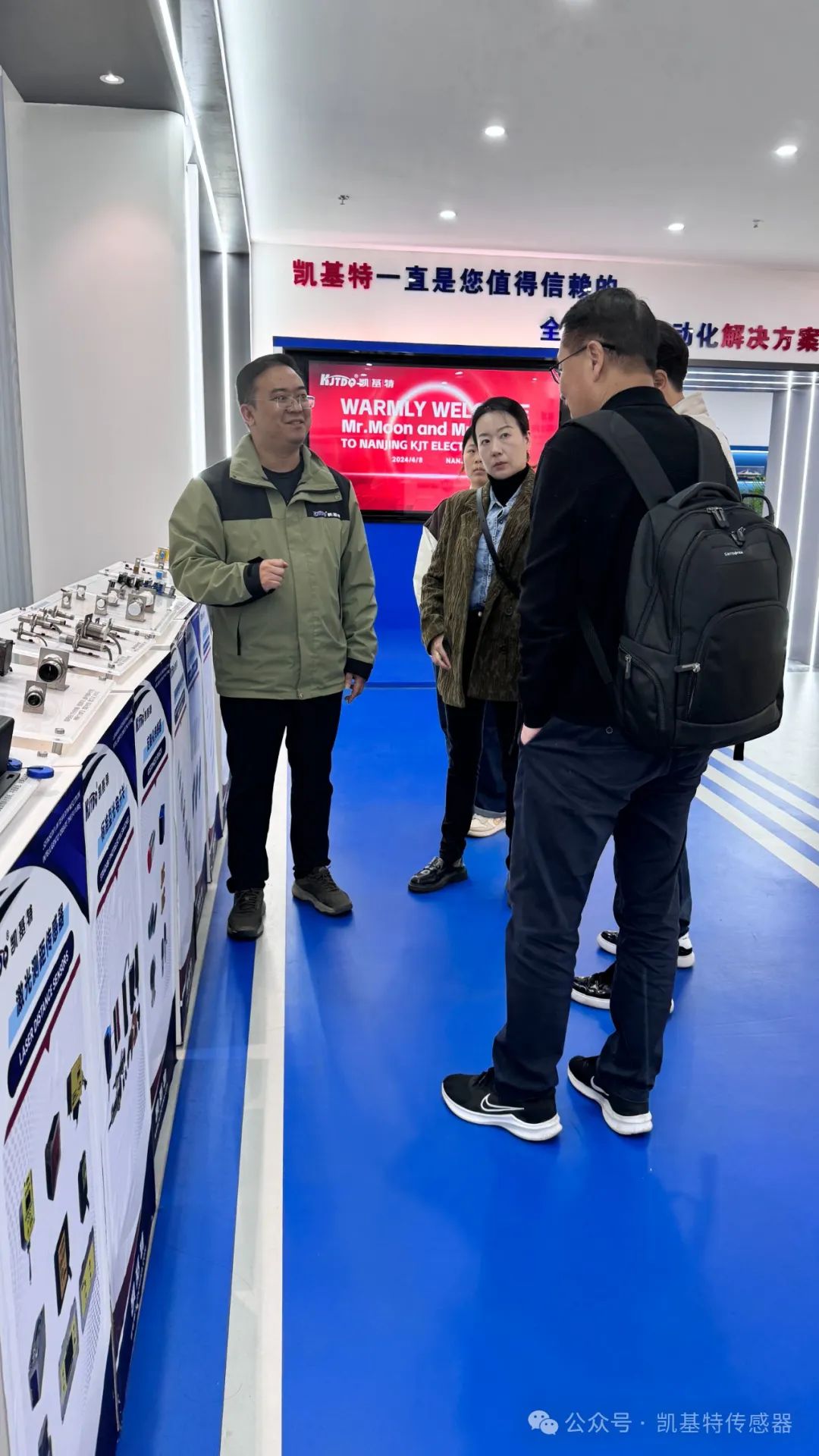企業(yè)動態(tài) | 凱基特迎來美國客戶，共謀傳感器業(yè)務(wù)深入合作