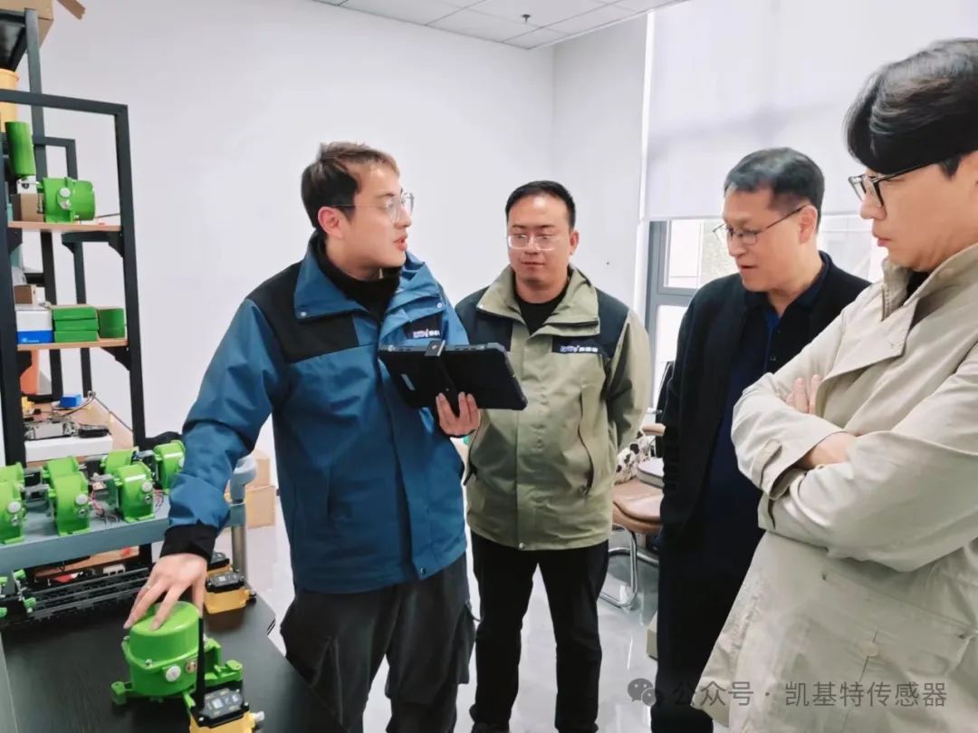 企業(yè)動態(tài) | 凱基特迎來美國客戶，共謀傳感器業(yè)務(wù)深入合作